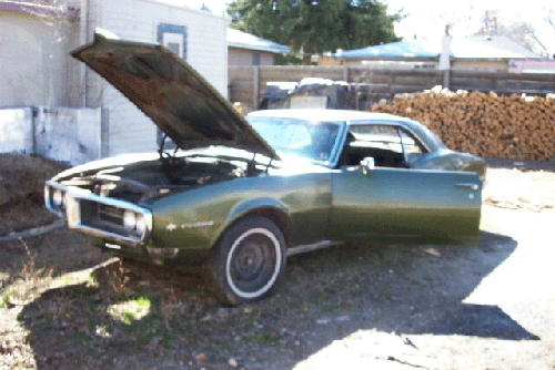 68 Firebird Pre Restoration